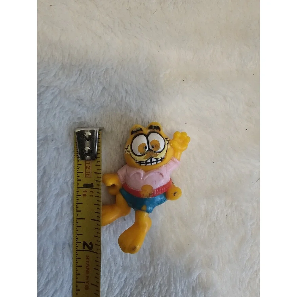 Vintage Garfield PVC Figure United Feature Syndicate 1978 1981 Small Toy